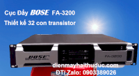 Cục Đẩy Bose Fa-3200 Thiết Kế 32 Sò Lớn Công Suất Đạt 2400W Đến 4400W