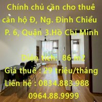 Chính Chủ Cần Cho Thuê Căn Hộ 2Pn Léman Luxury Apartments, Đường Nguyễn Đình Chiểu, Phường 6, Quận 3.Hồ Chí Minh