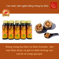 Bán Cao Nước Sâm Canada - Đông Trùng Hạ Thảo Cao Cấp Cho Nam Giới Tại Hcm Giá Rẻ Freeship Toàn Quốc