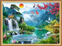 Phong Cảnh Thiên Nhiên - Gạch Tranh