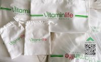 Túi Vải Lava Và Vitaminlife In Logo