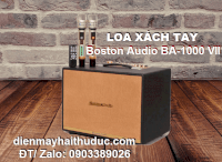 Loa Xách Tay Boston Audio Ba-9999 Vii Mini Giảm Giá 5% Chỉ Còn 7,500K