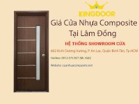 Giá Cửa Nhựa Composite Tại Lâm Đồng - Chống Nước 100%