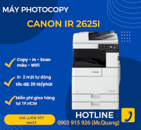 Máy Photocopy Canon Ir 2625I