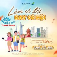 Săn Ưu Đãi Bay Nhóm, Thỏa Sức Bay Cùng Bamboon Airways
