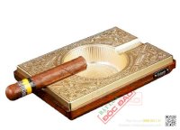 Gạt Tàn Cigar Giá Ưu Đãi 2 Điếu, Gốm Gỗ Lubinski Tặng Sếp Nam