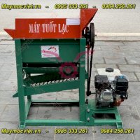 Máy Tuốt Lạc, Đậu Phộng Mini Chạy Xăng 6.5Hp