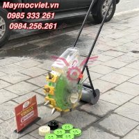 Gía Rẻ Máy Gieo Hạt Đậu Ngô Máy Bón Phân Gốc Cây 12 Răng Vinmax Vmg989