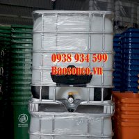 Tank Nhựa Ibc Vuông 1000L, Bồn Nhựa 1000L Đựng Hóa Chất