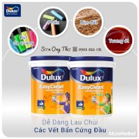 Sơn Nội Thất Lau Chùi Hiệu Quả Dulux Easyclean- Đánh Bay Vêt Bẩn Dễ Dàng