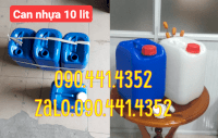 Can Nhựa Hdpe Dày, Can Nhựa Vuông 10 Lít Trắng, Can Nhựa 20 Lít Màu Đỏ, Can Đựng Hóa Chất Y Tế 25 Lít Màu Đen, Can Vuông 30 Lít Đựng Hóa Chất Công Nghiệp