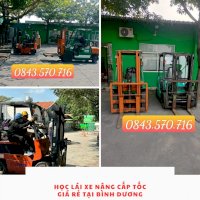 Học Lái Xe Nâng Kèm Cấp Tốc Giá Rẻ Tại Bình Dương