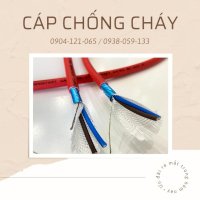 Cáp Chống Cháy 2 Core X 1.5Mm Chống Nhiễu Tiêu Chuẩn Châu Âu