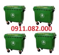 Công Ty Cung Cấp Thùng Rác Nhựa Giá Rẻ Tại Miền Tây- Thùng Rác 120L 240L 660- Lh