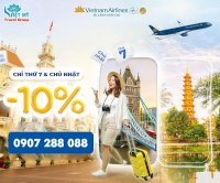 Vietnam Airlines Giảm 10% Giá Vé Bay Đi London