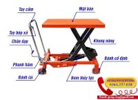 Bàn Nâng, Xe Nâng Mặt Bàn Nâng Cao 1-2M Giá Rẻ Nhất