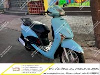 Decal Dán Đổi Màu Ombre Xanh Dương Làm Mới Xe Lead Cũ Của Bạn