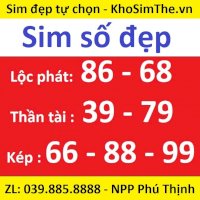 Sim Lọc Đẹp Đuôi 66. 88. 99. 68. 86. 79. 89...