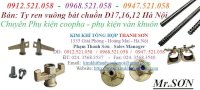 (Tai Chuồn, Bát Chuồn,Ty Ren Vuông D17,D16,D12, Côn Nhựa, Côn Sắt Cốp Pha) Kim Khí Thanh Sơn - Hà Nội Có Côn Ty Ren, Cone Thép, Cốc Côn Nhựa M12,M14,M16,M17, Kẹp Bướm D12,Súng Chỉnh Kẹp Bướm,