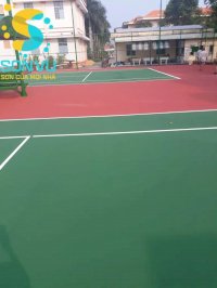 Nhà Phân Phối Sơn Tennis Sơn Thể Thao Terraco Flexipave Coating Có Cát Và Không Cát Tại Thủ Đức