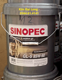 Sinopec Gl-5 85W90 Dầu Nhờn Bánh Răng