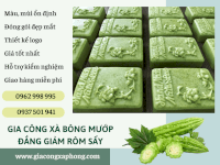 Gia Công Xà Bông Khổ Qua Giảm Rôm Sẩy - Xưởng Green Hands