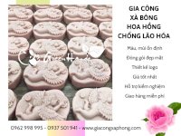 Gia Công Xà Bông Hoa Hồng Chống Lão Hóa - Xưởng Green Hands