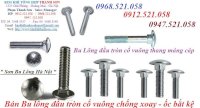 (Ốc Bu Lông Đầu Tròn Cổ Vuông Mạ Kẽm M12X50,M12X40,M12X30 Hà Nội) Cửa Hàng Bu Lông Cáp Thép Thanh Sơn Kinh Doanh Bu Lông Chống Xoay Cổ Vuông Đầu Tròn Inox 304 M6,M8,M10,M12, Đai Ốc Khóa, Ê Cu Chống Trôi, Đai Ốc Chống Đề.ê Cu Liền Long Đen,