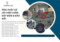 Ống Luồn Dây Điện, Ống Ruột Gà Lõi Thép, Ống Ruột Gà Bọc Nhựa Pvc, Đầu Nối Ống Mềm Kín Nước Sẵn Hàng