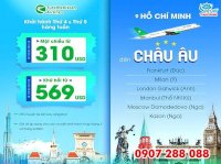 Turkmenistan Airlines Ưu Đãi Vé Máy Bay Đi Châu Âu