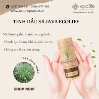 Tinh Dầu Đuổi Muỗi Sả Java Ecolife Citronella Essential Oil