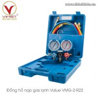 Bộ Đồng Hồ Nạp Gas Lạnh Model: Value Vmg-2-R22