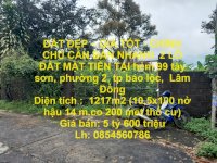 Đất Đẹp &#8211; Giá Tốt - Chính Chủ Cần Bán Nhanh 2 Lô Đất Mặt Tiền Tại Phường 2, Tp Bảo Lộc, Lâm Đồng