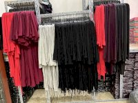 Đầm Vnxk Dư Xịn Kiểu Cánh Dơi Vải Voan Đỏ Đô Giá Cực Rẻ