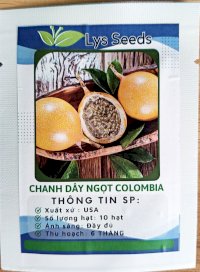Hạt Giống Chanh Dây Ngọt Colombia
