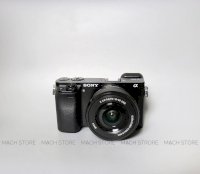 Sony A6000 + Lens 16-50Mm F/3.5-5.6 Oss Pz (Fullbox, Like New)