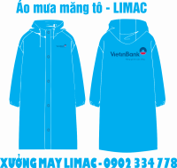 May Áo Mưa In Logo Ngân Hàng Vietinbank