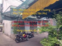 Bán Nhà Gần Đường Vườn Lài - Phương Phú Thọ Hòa, Tân Phú, 6,7 X8.5, Nhỉnh 3 Tỷ 5