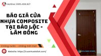Báo Giá Cửa Nhựa Composite Tại Bảo Lộc