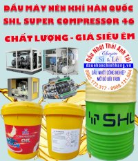Dầu Máy Nén Khí Shl Super Compressor 46
