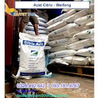 Acid Citric Monohydrate, Axit Chanh, Bao 25Kg