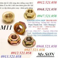 ( Ốc Bắt Khóa Giáo Đôi D48, Ê Cu M11 Lắp Cùm Xoay Khóa Giáo D48 Hà Nội ) Tổng Kho Bu Lông Ốc Vít Thanh Sơn Phân Phối Tán Liền Long Đen Mạ Kẽm Cầu Vồng 7/116 Bắt Cùm Khóa Giáo M48, Đai Ốc Khóa Giáo 48, Chốt Giáo, Long Đen Giáo,