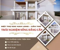 Bán Biệt Thự Nam Long 210M2