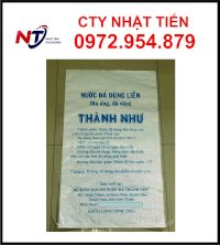 Cung Cấp Bao Pp Trắng Đựng Nước Đá