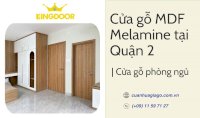 Giá Cửa Gỗ Mdf Melamine Tại Quận 2 | Cửa Gỗ Phòng Ngủ