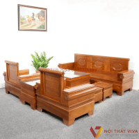 7 Mẫu Bàn Ghế Sofa Gỗ Cao Cấp Có Giá Hợp Lý Cho Gia Đình Hiện Đại