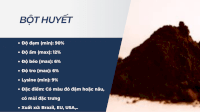 **Bán Bột Huyết 90% Đạm - Hàng Nhập Khẩu Chất Lượng Cao**