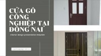 Giá Cửa Gỗ Công Nghiệp Tại Đồng Nai