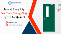 Cửa Thép Chống Cháy An Toàn