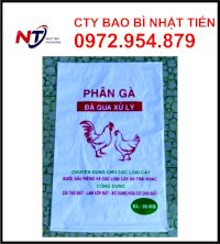 Bao Pp Dệt Đựng Phân Vi Sinh, Phân Gà, Phân Bò